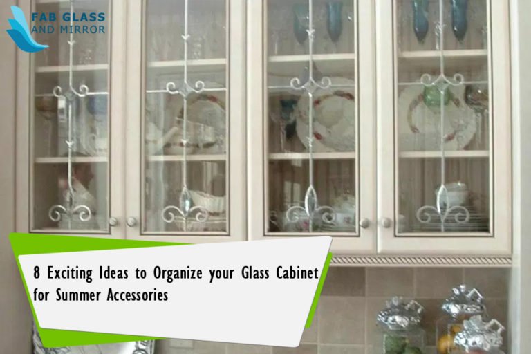 Exciting Ideas to Organize your Glass Cabinet for Summer Accessories