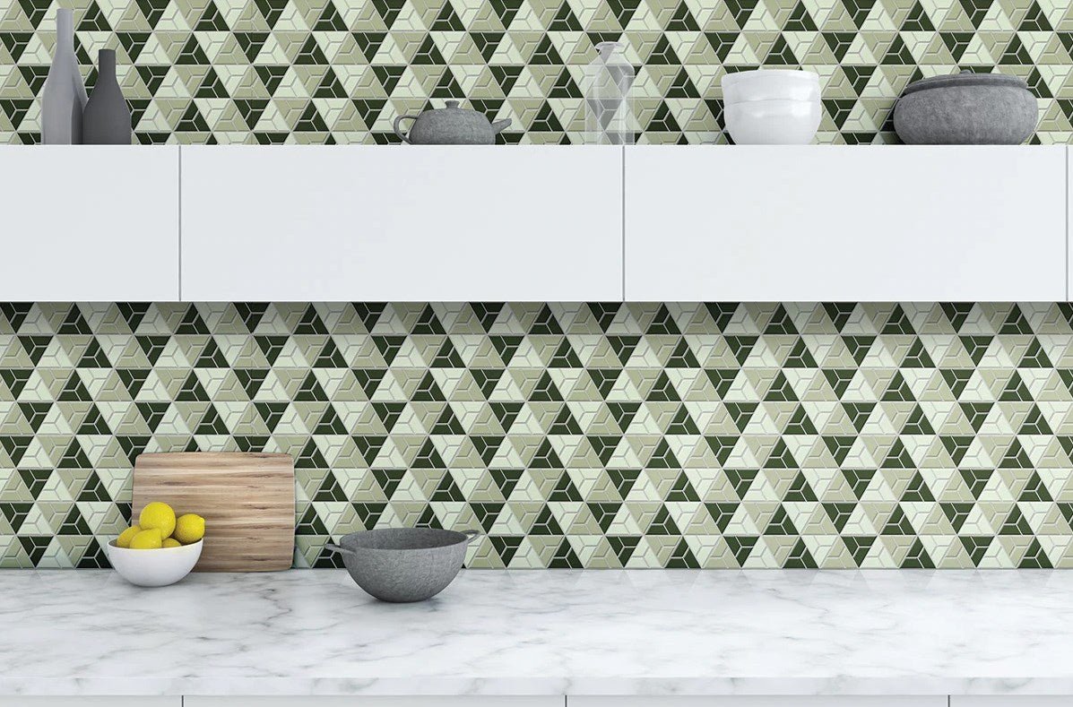 Vinyl wall tile sticker