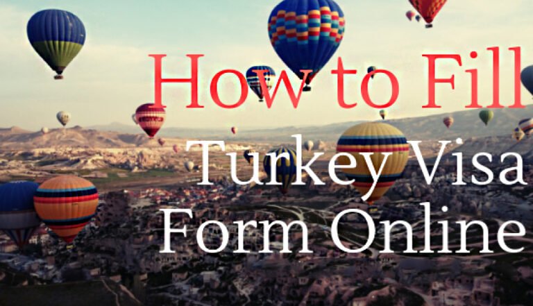 How to Fill Turkey Visa Online Application