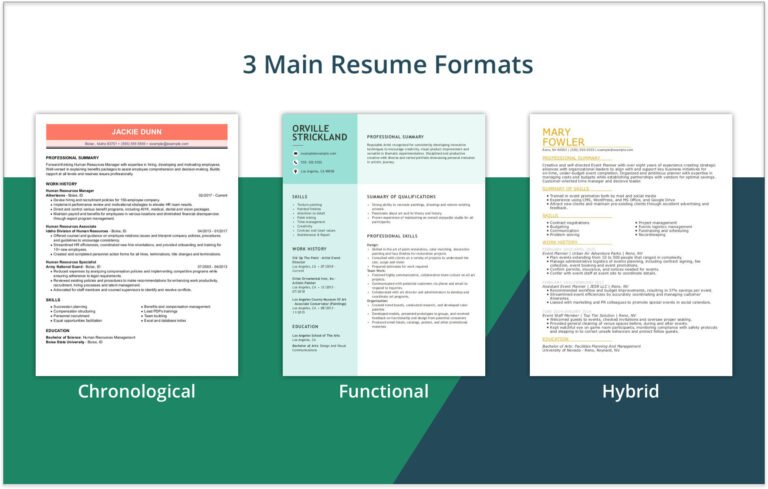 Elevating Your Professional Narrative: A Comprehensive Exploration of Resume Templates