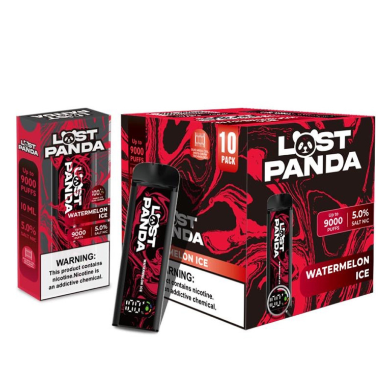 Introduction to the Lost Panda 5% Rechargeable Disposable Vape 9000 Puffs