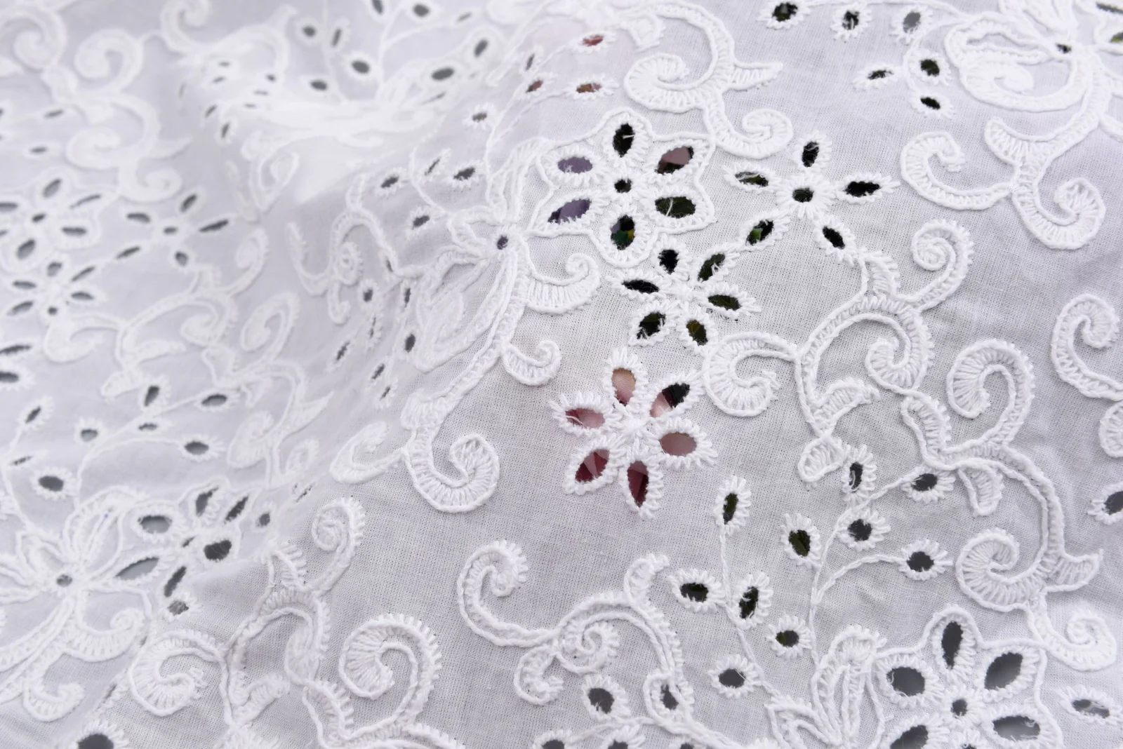 Cotton Embroidery Fabric