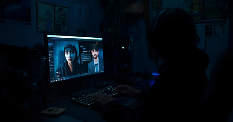 Chatting with Strangers Online