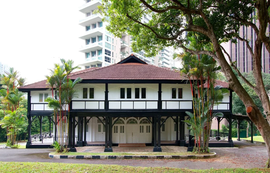 black and white house Singapore