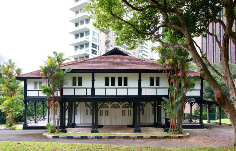 black and white house Singapore
